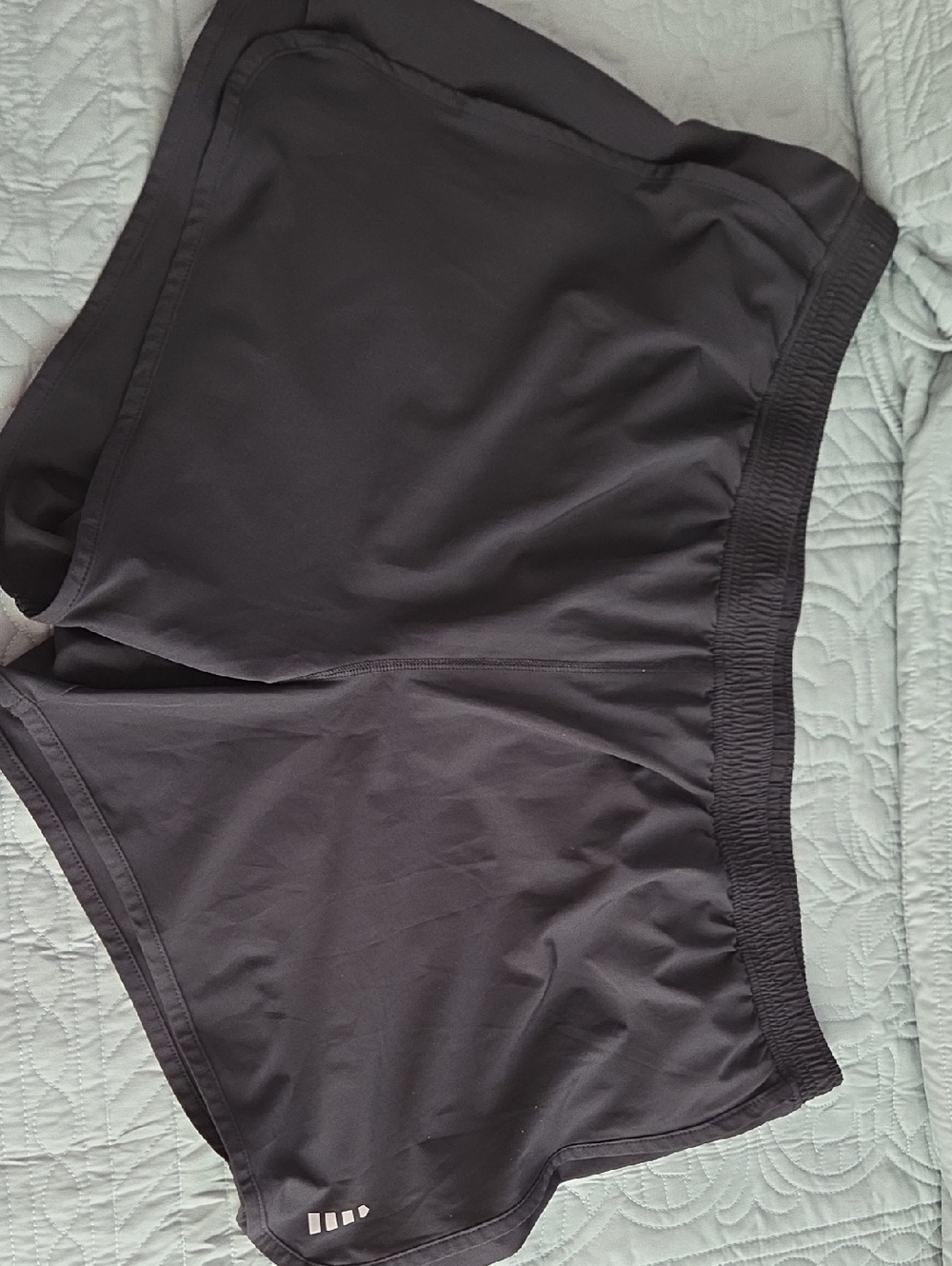 Lands' End Black Women's Active Shorts